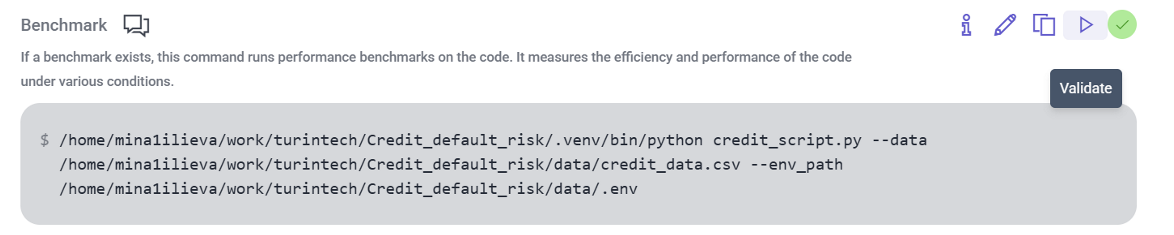 validate