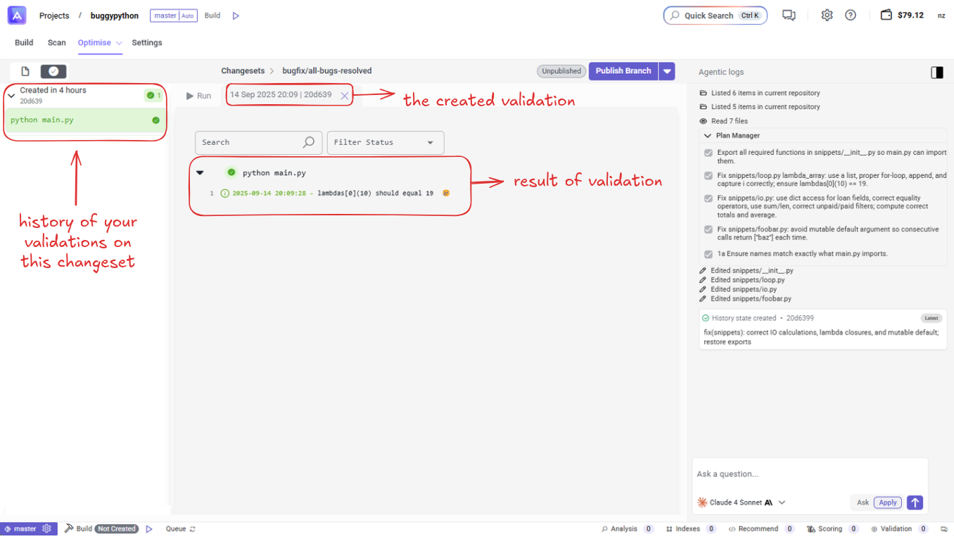 Validation Results