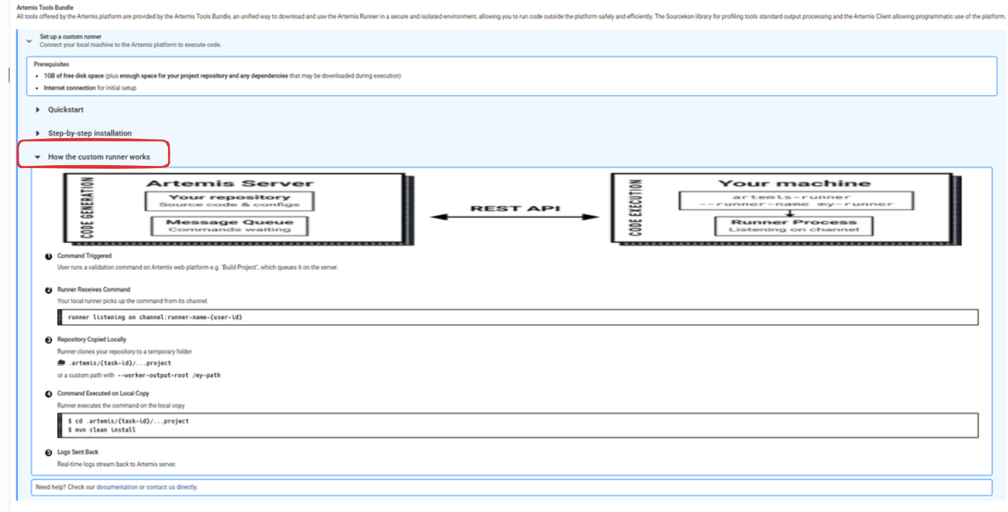 Custom Runner Architecture