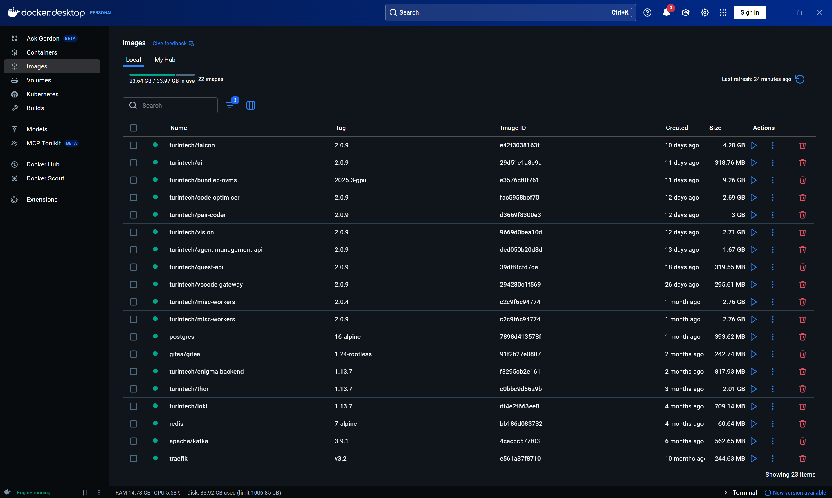 Docker Desktop Login Window