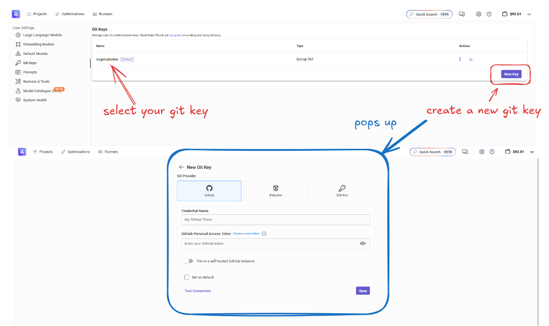 Git Authentication Options