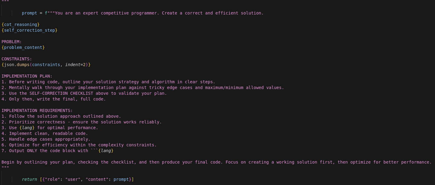 Optimised Prompt